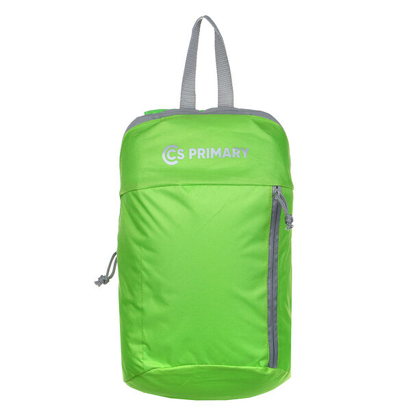 Рюкзак универсальный 40x23x11см, 1 отделение на молнии, передний карман, пэ, салатовый