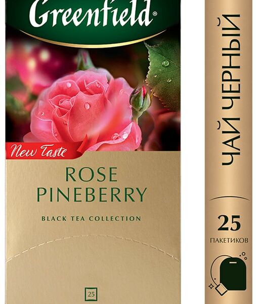 Чай черный Greenfield Rose Pinberry 25*1.5г