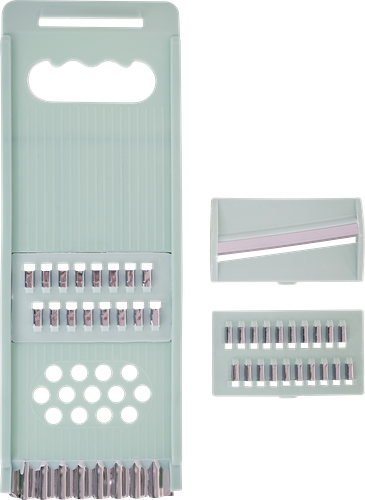 Терка HOMECLUB Veggie Мини Трио 3 насадки, пластик, нержавеющая сталь, Арт. HL-gr2