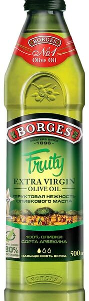 Масло оливковое Borges Fruity нерафинированное 500мл