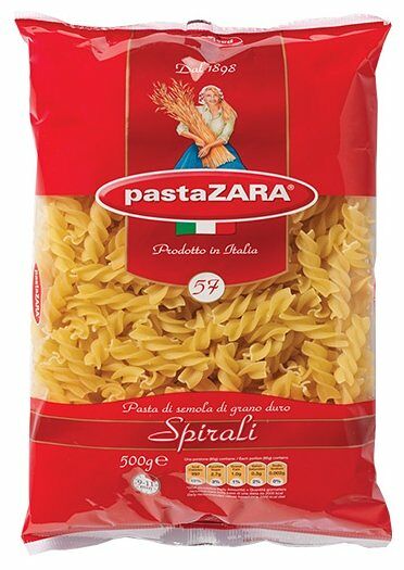 Макаронные изделия Spirali Piccole 64 PastaZara