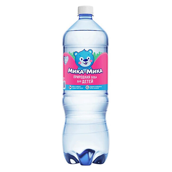 Вода (6 шт) 1,5 Мика-Мика природная питьевая вода для детей 0+ б/г ПЭТ (6)