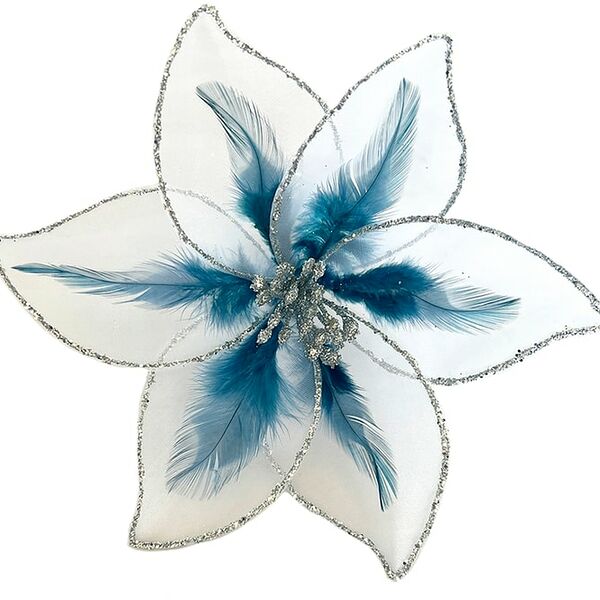 Украшение елочное Valma на клипсе 20*20*8см