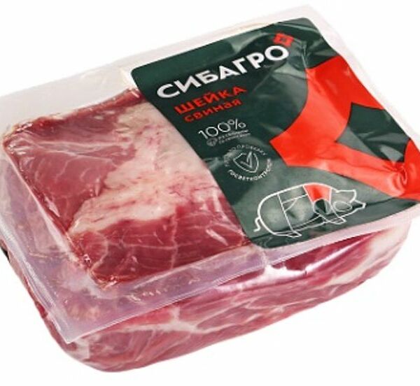 Шейка свинная Сибагро охлажденная