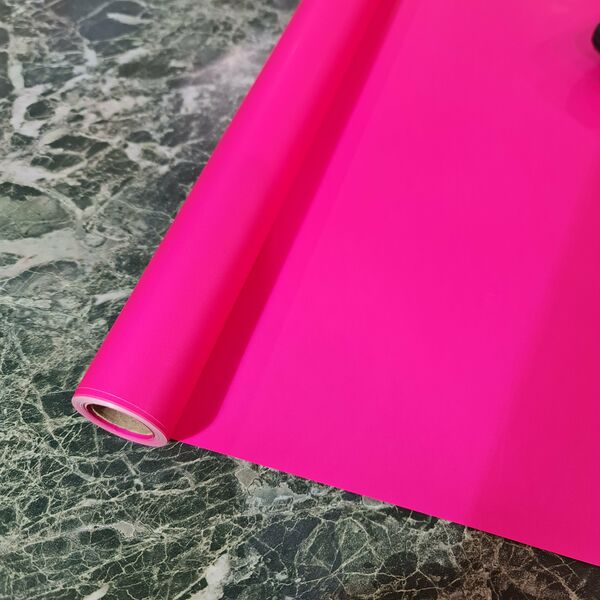 Плёнка матовая- малиновая( 1 метр)