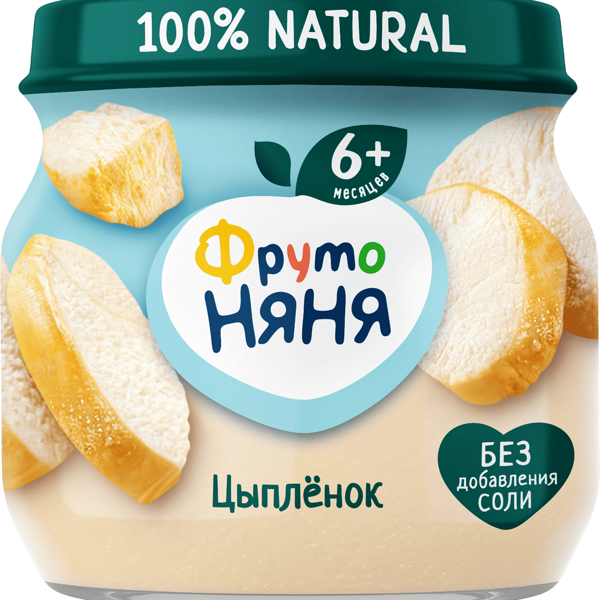 Пюре из мяса птицы цыпленок ТМ ФрутоНяня
