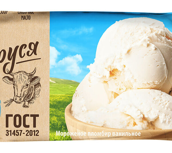 Мороженое пломбир ванильное Маруся Снежный городок