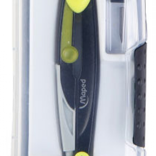 Циркуль Maped Metal Open с грифелем в футляре