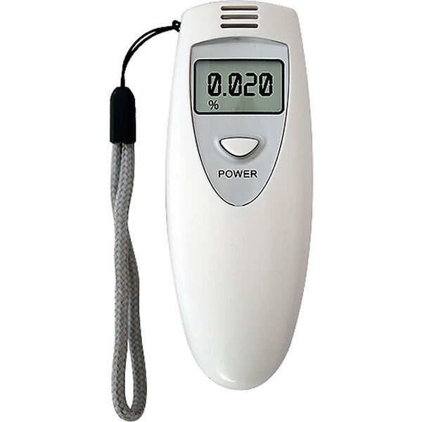 Алкотестер электронный высокоточный компактный (LCD с подсветкой, 2 ед. изм.)(131002)