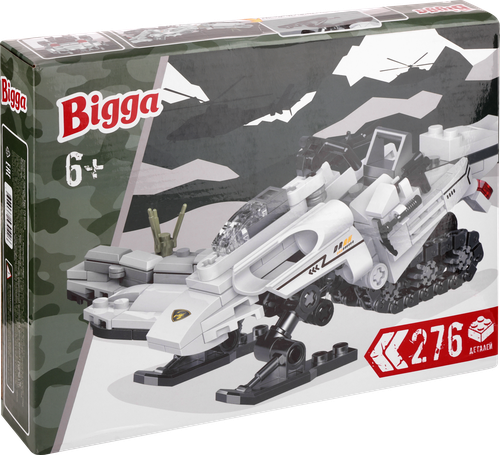 

Конструктор BIGGA Снегоход, 276 деталей Арт. XB-06009