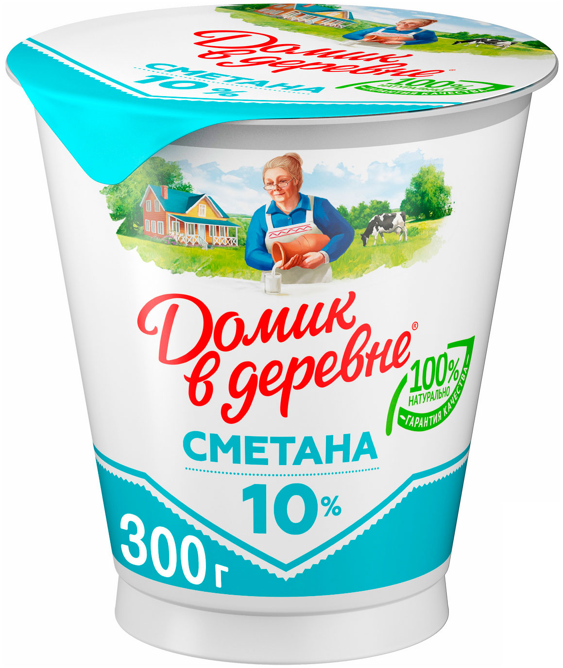 

Сметана Домик в деревне 10%