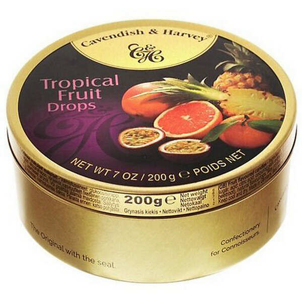 Леденцы Cavendish & Harvey Тропические фрукты, 200 г