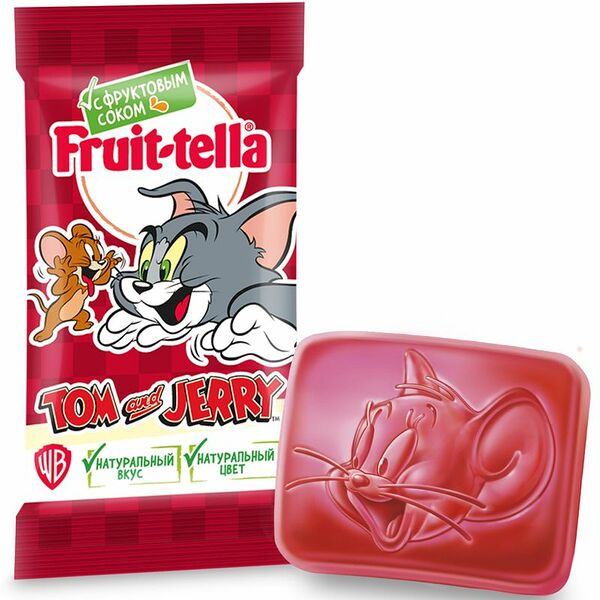 Мармелад жевательный Fruittella 2D-Mini Tom&Jerry