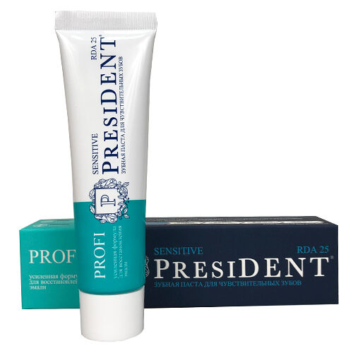 President Profi Sensitive Паста зубная 50 мл