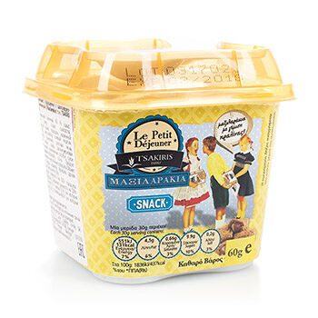 Готовый завтрак Le Petit Dejeuner TSAKIRIS FAMILY Подушечки с шоколадно-ореховой начинкой Maxilarakia Tsakiris Family A.E.