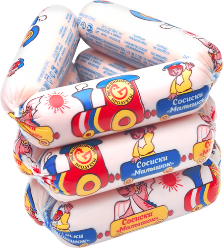 

Сосиски ПФ МЕЖЕНИНОВСКАЯ Детские Малышок, весовые