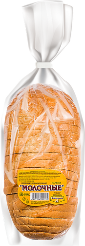 

Батон Хлебозавод №1 Молочный, в нарезке, 400 г
