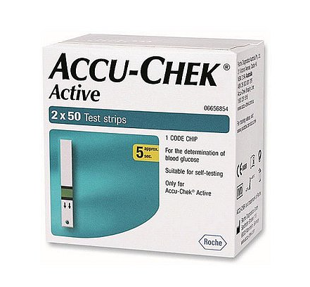 Тест-полоски Accu-Chek Active 100 шт