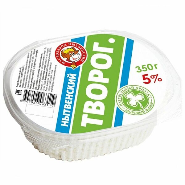 Творог Нытвенский Маслозавод 5%