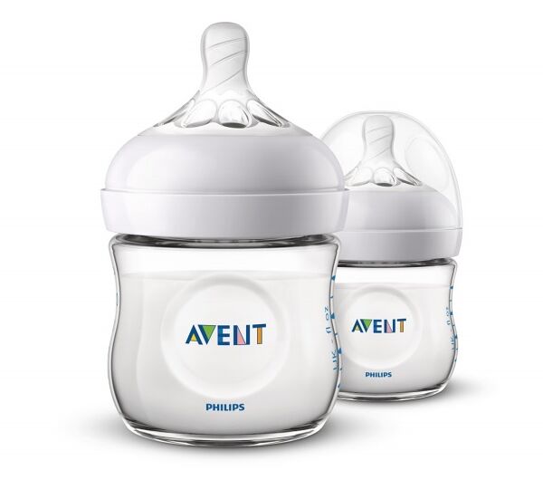 Бутылочка для кормления Natural 125 мл (уп. 2 шт.), SCF030/27 Philips AVENT