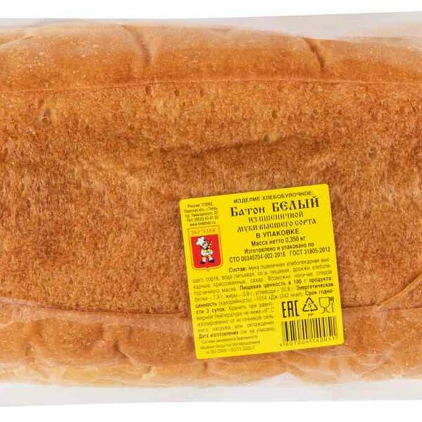 Батон белый ЗАО Хлеб