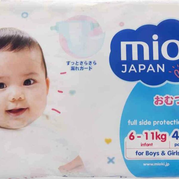 Подгузники Mioki M 6-11 кг, 46 шт.