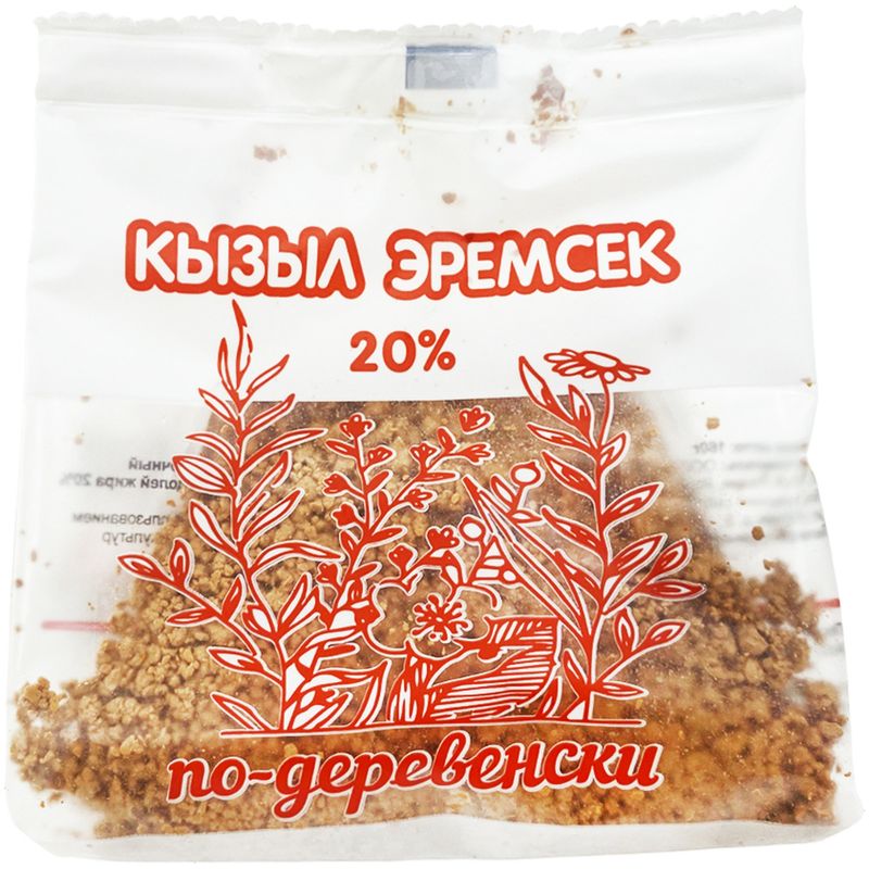

Продукт кисломолочный Кызыл-Эремсек По-Деревенски национальный 20% 160 г