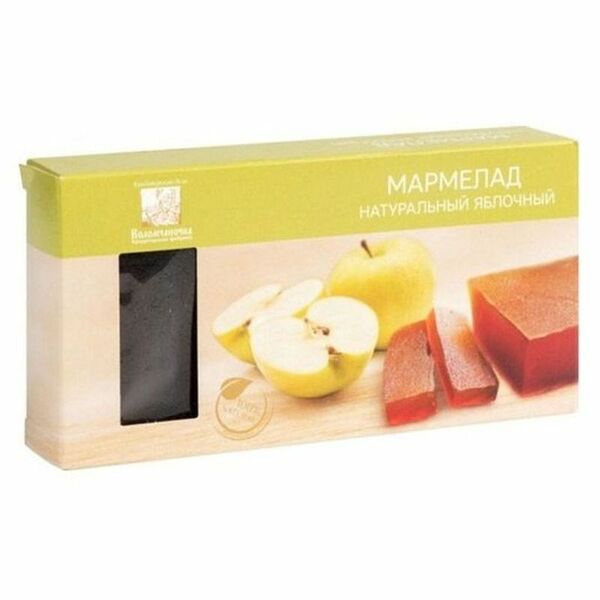Мармелад натуральный яблочный Коломчаночка