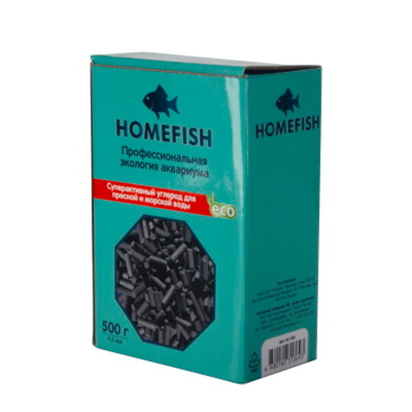 HOMEFISH Активированный уголь 4,8 мм, 500 г