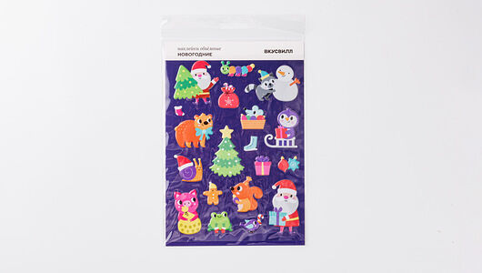 Наклейки объемные 