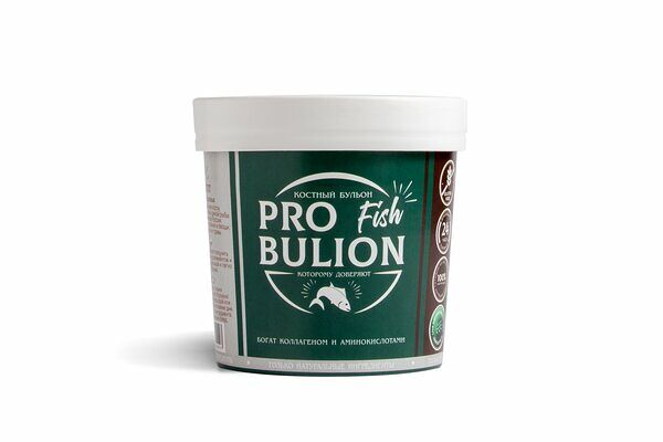 Бульон ProBulion костный рыбный, замороженный  