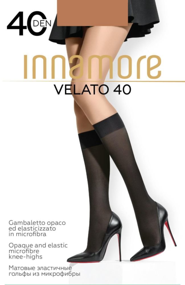 

Гольфы женские Innamore Velto цвет: daino/ загар, 40 den