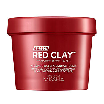 Маска для лица Missha Amazon Red Clay очищающая с амазонской красной глиной 110мл, Республика Корея