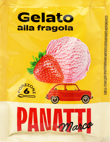 

Смесь сухая Marco Panatti для приготовления мороженого Клубничное 65 г