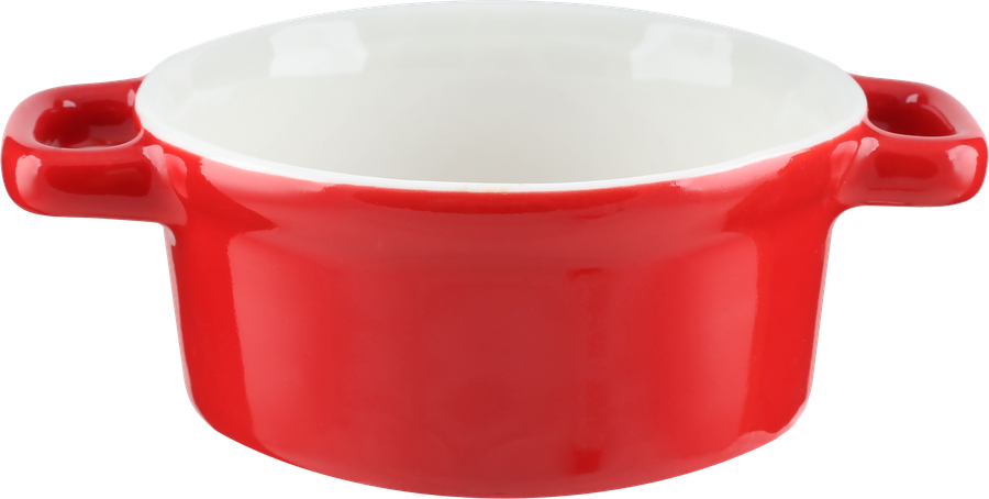 

Форма для запекания HOMECLUB круглая 12,6x9,5x4см, фарфор, красный Арт. OS-1704