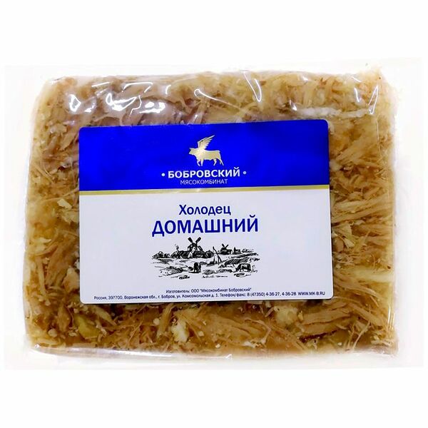 Холодец Бобровский мясокомбинат домашний охлажденный