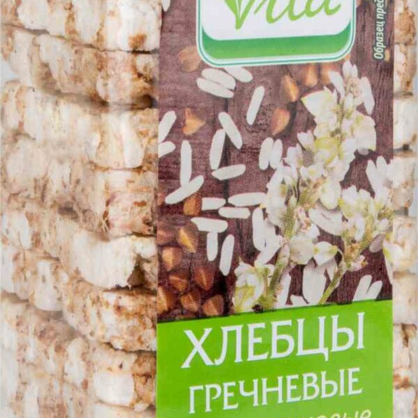 Хлебцы гречневые безглютеновые Глобус Вита с морской солью