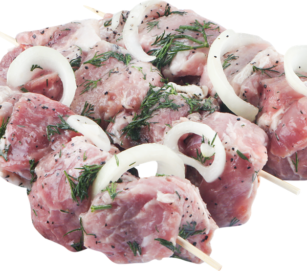 Шашлык из свиной шейки Премиум полуфабрикат охлажденный вес до 1500г