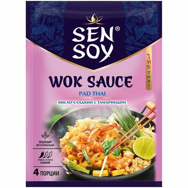 Соус Sen Soy Pad Thai Sauce столовый, 80мл