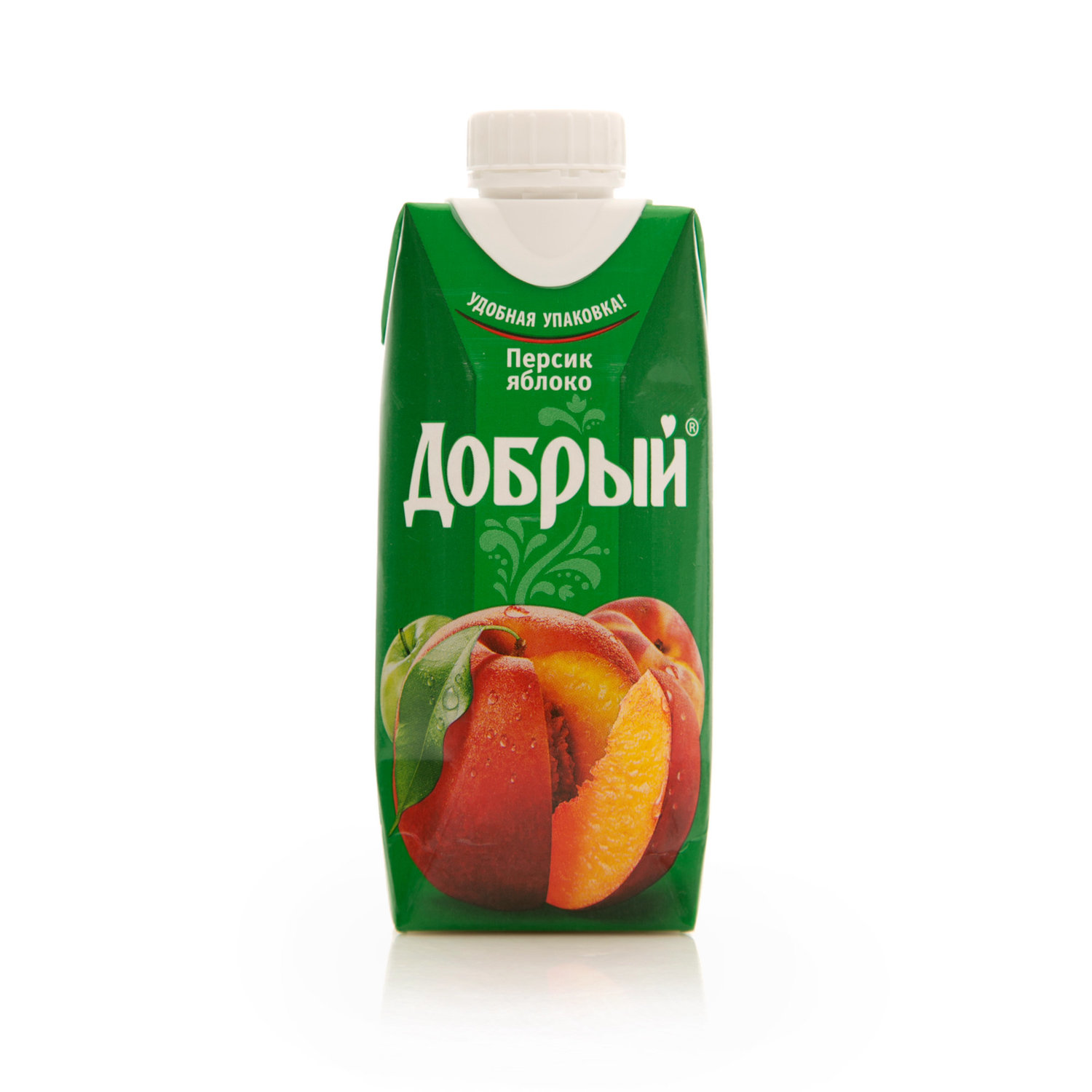

Нектар Добрый персик яблоко, 330мл