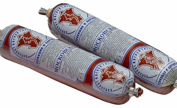 Колбаса варено-копченая Черкашин и партнер, Московская