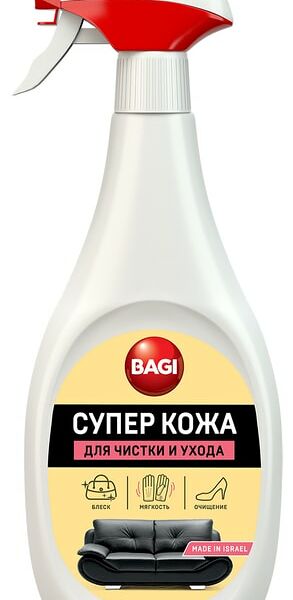 Средство чистящее Bagi Супер Кожа 400 мл