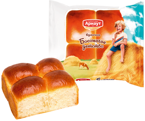 

Булочка Арнаут Босоногое детство 200 г