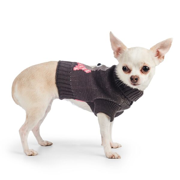 Свитер для собак 25см S черный (унисекс)