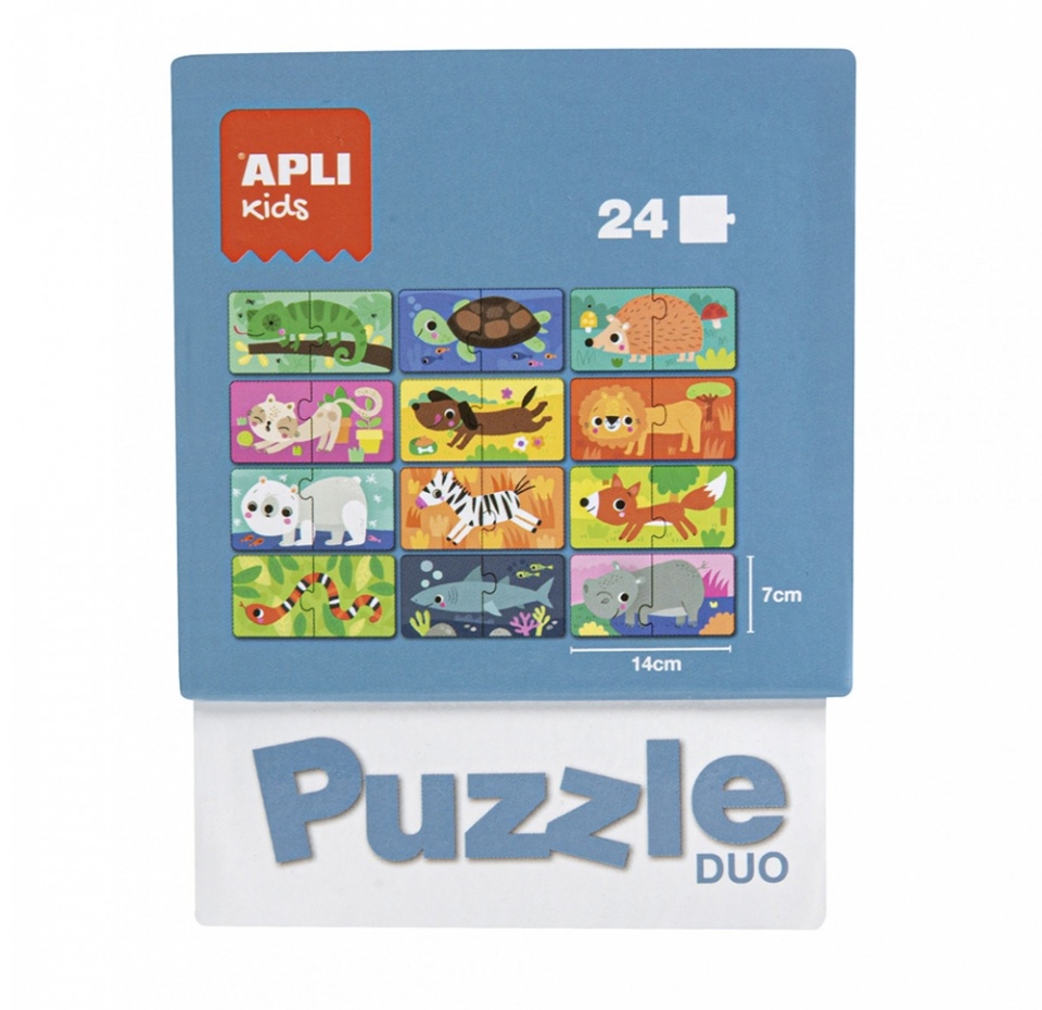 

Мини-пазл Apli kids Какое это животное от 3-х лет, Испания