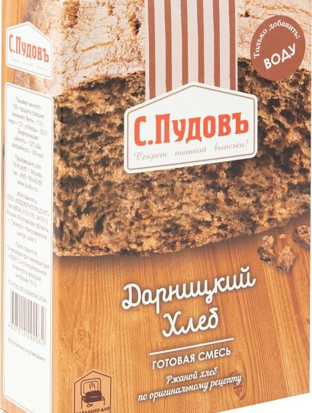Смесь для выпечки С.Пудовъ Дарницкий хлеб 500г
