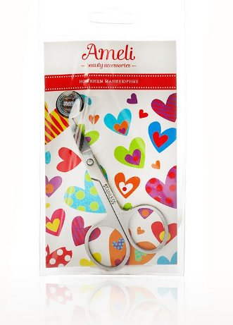 Маникюрные ножницы Ameli сталь