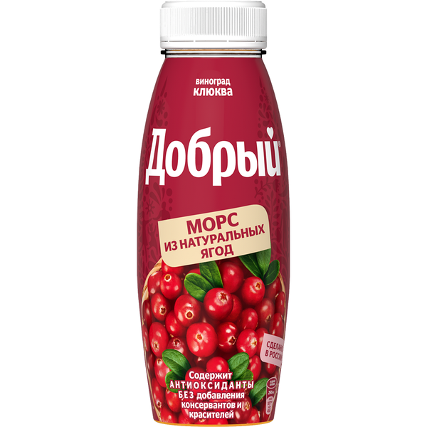Морс Добрый клюква виноград