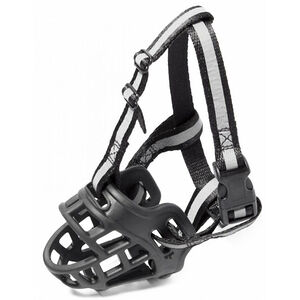 Намордник Triol силиконовый с нейлоновым ремешком № 1