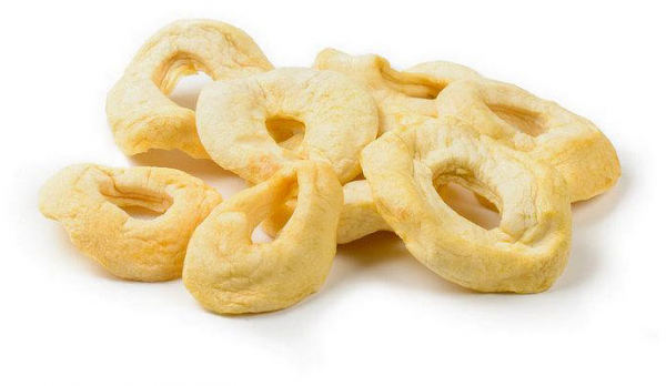 Яблоки сушёные кольца фасованные Ашан вес